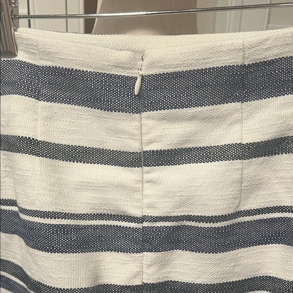 Loft Skirt Fully Lined 6 Blue & White - Picture 4 of 7